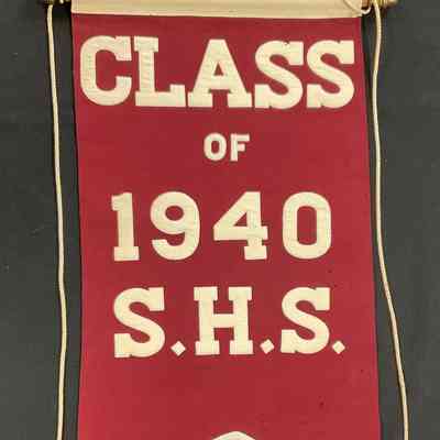 Collection: Shelburne School Banners 1937-1964 (Some years not included)