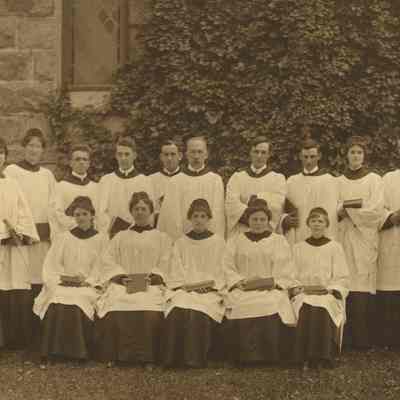 Methodist Episcopal Church Choir Abt. 1900