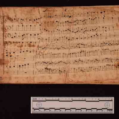 Washington Band Book, Shelburne, VT ca. 1812 - Inside Example Page