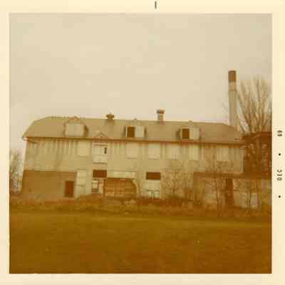 2023.19.1.5 Shelburne Cooperative Creamery Building 1969 - West Side facing railroad tracks