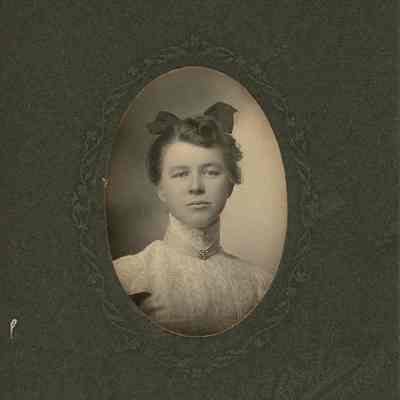 Lula Woods - Shelburne High School Teacher 1903