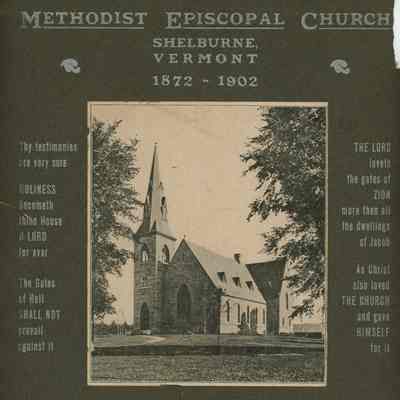 Methodist Episcopal Church Commemoration Card 1902