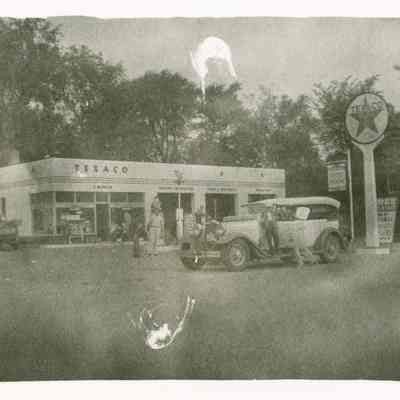Texaco Station in Shelburne Village