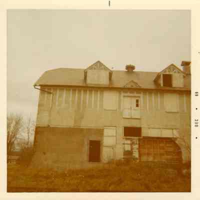 2023.19.1.6 Shelburne Cooperative Creamery Building 1969 - West Side facing railroad tracks.