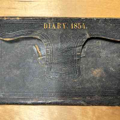 Diary Lucy Holabird 1854