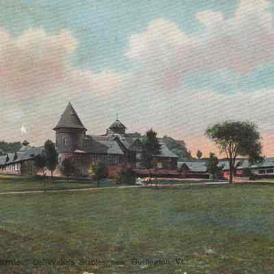Postcard Shelburne Farms Farm Barn