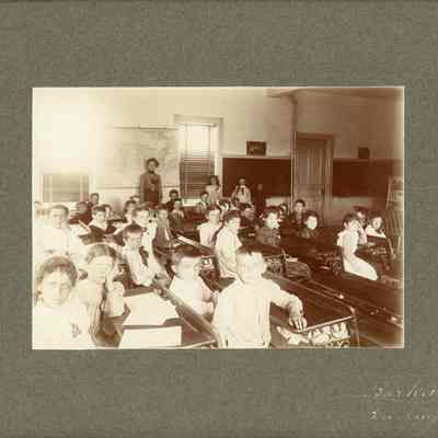 Shelburne Village School Classroom 1898