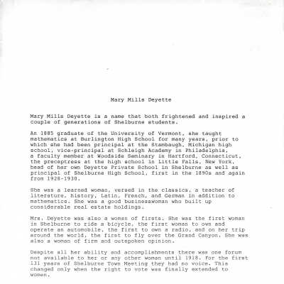 Presentation - Shelburne Town Meetings 1763-1840