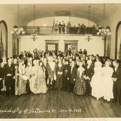 150th Anniversary of Shelburne, VT Jan. 21, 1938