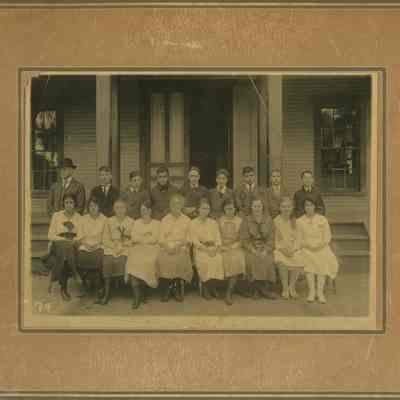 Shelburne High School Class Portrait undated [Pre 1927]