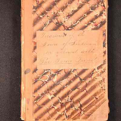 Record Book - Treasurer of the Town of Shelburne