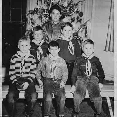 Shelburne Cub Scouts Den 2 Shelburne Vermont, 1953.