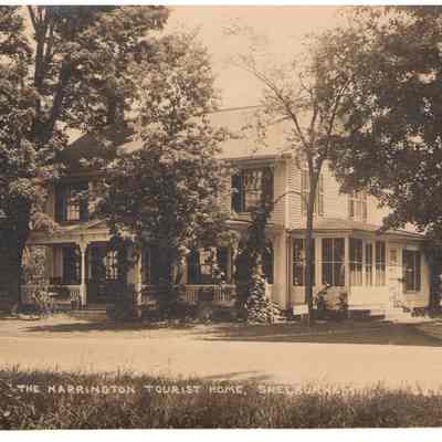 Postcard Harrington House Tourist Home