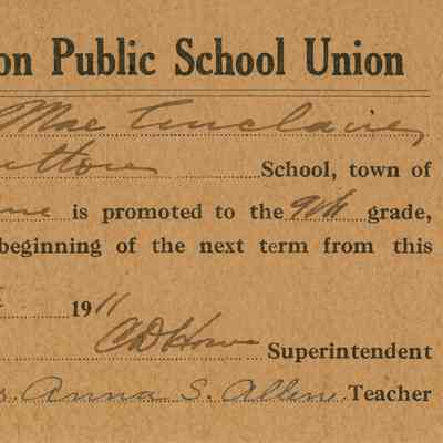 Graduation Certificate - Mae Auclaire