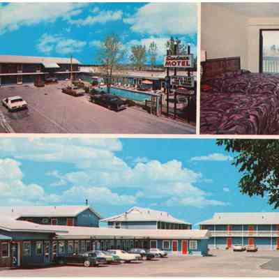 Postcard Sandman Motel