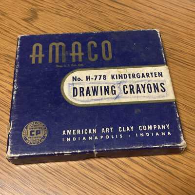 Amaco No. H-778 Kindergarten Drawing Crayons
