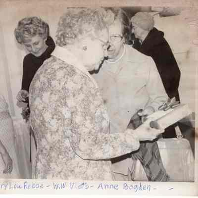 Wilhemien W. Viets at 75th Birthday with Mary Lou Reese and Anne Bogden