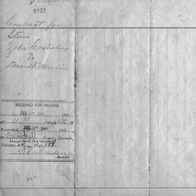 Marvin Contract for Stone