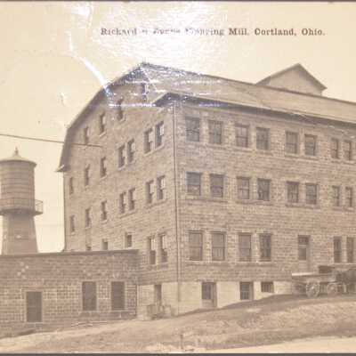 Richard & Evans Flouring Mill, Cortland, Ohio