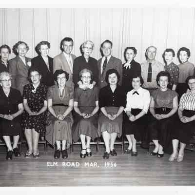 Warren Ohio Elm Road School Staff 1956