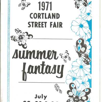1971 Cortland Street Fair Program