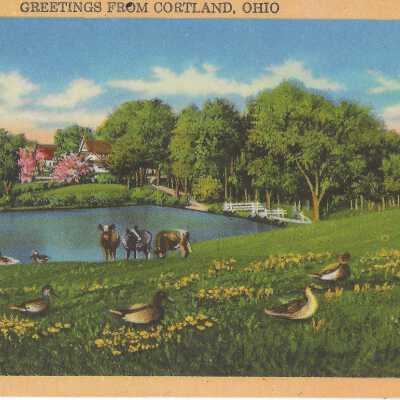 GREETINGS FROM CORTLAND, OHIO