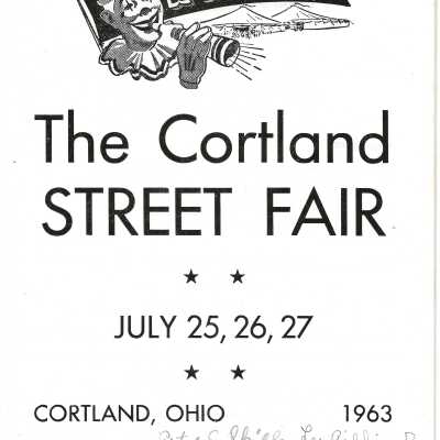 1963 Cortland Street Fair Program