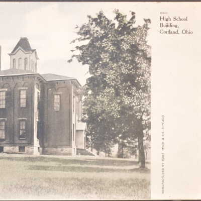 High School Building, Cortland, Ohio
