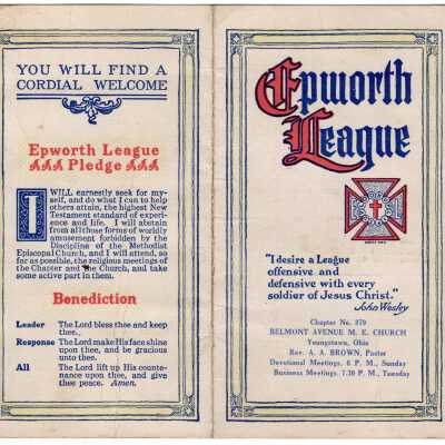 Epworth League Pamphlet