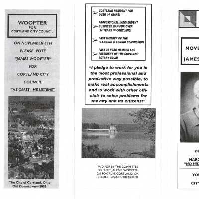 Woofter for Cortland City Council