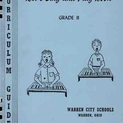 Wilhemien Viets Let's Sing and Play Book for Warren City Schools 1961