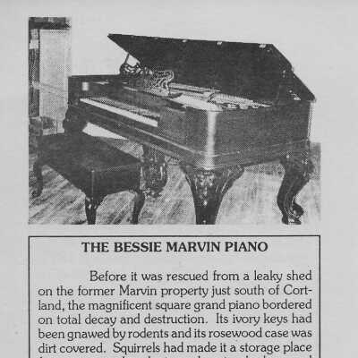 The Bessie Marvin Piano