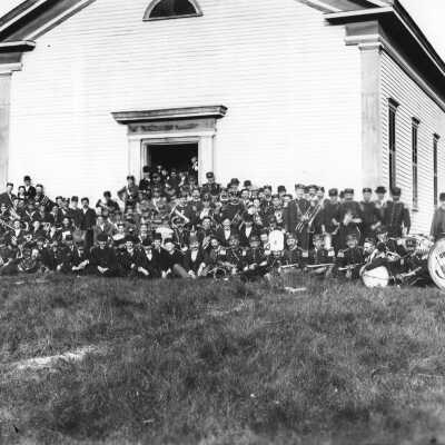 Cortland Opera House with Orwell Band