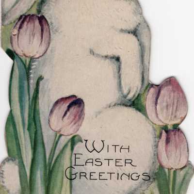 Easter Greeting card with story inside