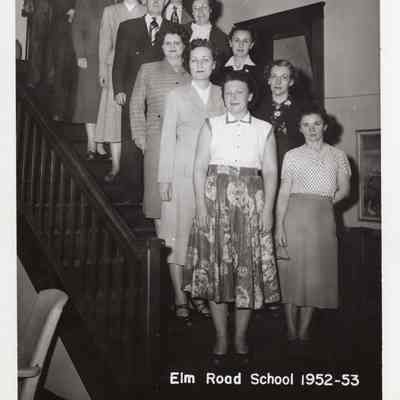 Warren Ohio Elm Road School Staff 1952-53