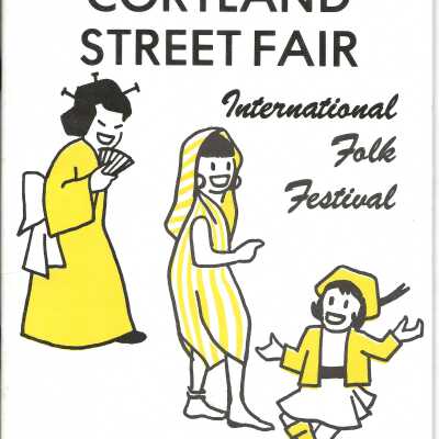 1976 Cortland Street Fair Program Includes Poem "Cortland" by Olga Hitchcock