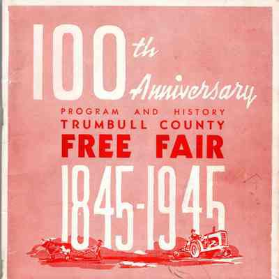 Trumbull County Fair Program 1945