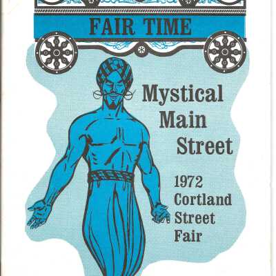 1972 Cortland Street Fair Program Includes List of Queens 1953-1971