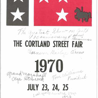 1970 Cortland Street Fair Program