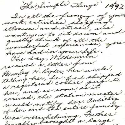 Viets Christmas letter Draft 1992