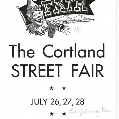 1962 Cortland Street Fair Program