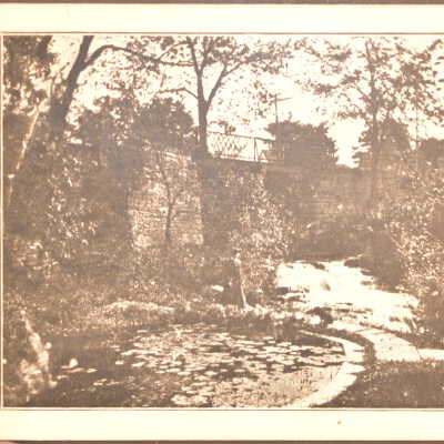Scene Near Elm St. Bridge, Cortland, Ohio