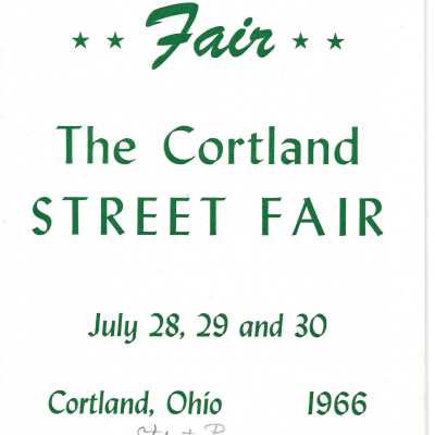 1966 Cortland Street Fair Program