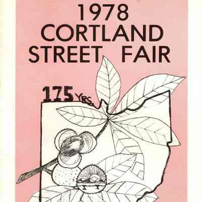 Cortland Street Fair Program 1978