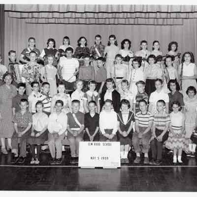 Elm Road School Choir & orchestra 1959