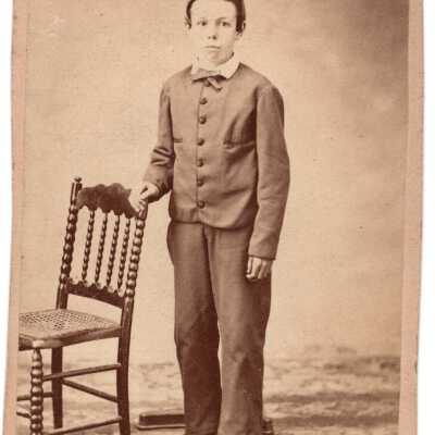 Unknown Child with Chair