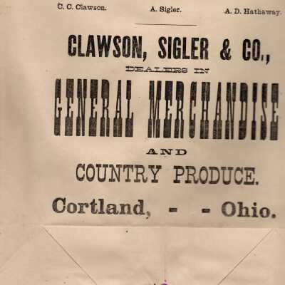 Clawson, Sigler & Co. Cortland, Ohio