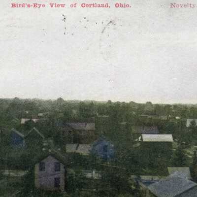 Bird's-Eye View of Cortland, Ohio