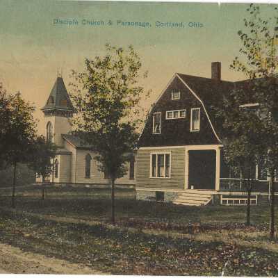 Disciple Church & Parsonage, Cortland, Ohio