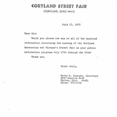 Cover Letter 1072 Cortland Street Fair